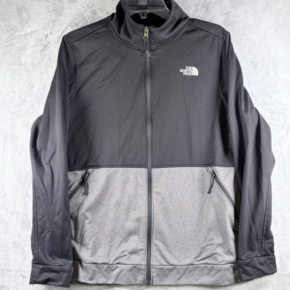 The North Face Jackets & Blazers - North Face Apex Barrier‎ Soft Shell Jacket Womens Large Black Gray WindWall